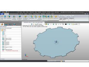 Projektowanie CAD Gwiazda formatowa