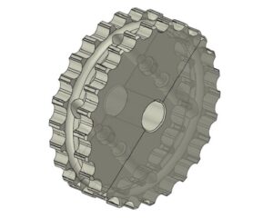 Koło łańcucha płytkowego LF 820