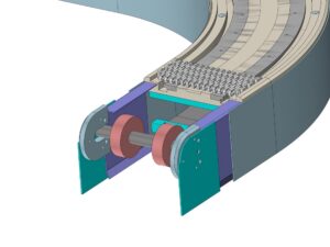 Przenośniki modułowe skrętne-Projekt-CAD-2